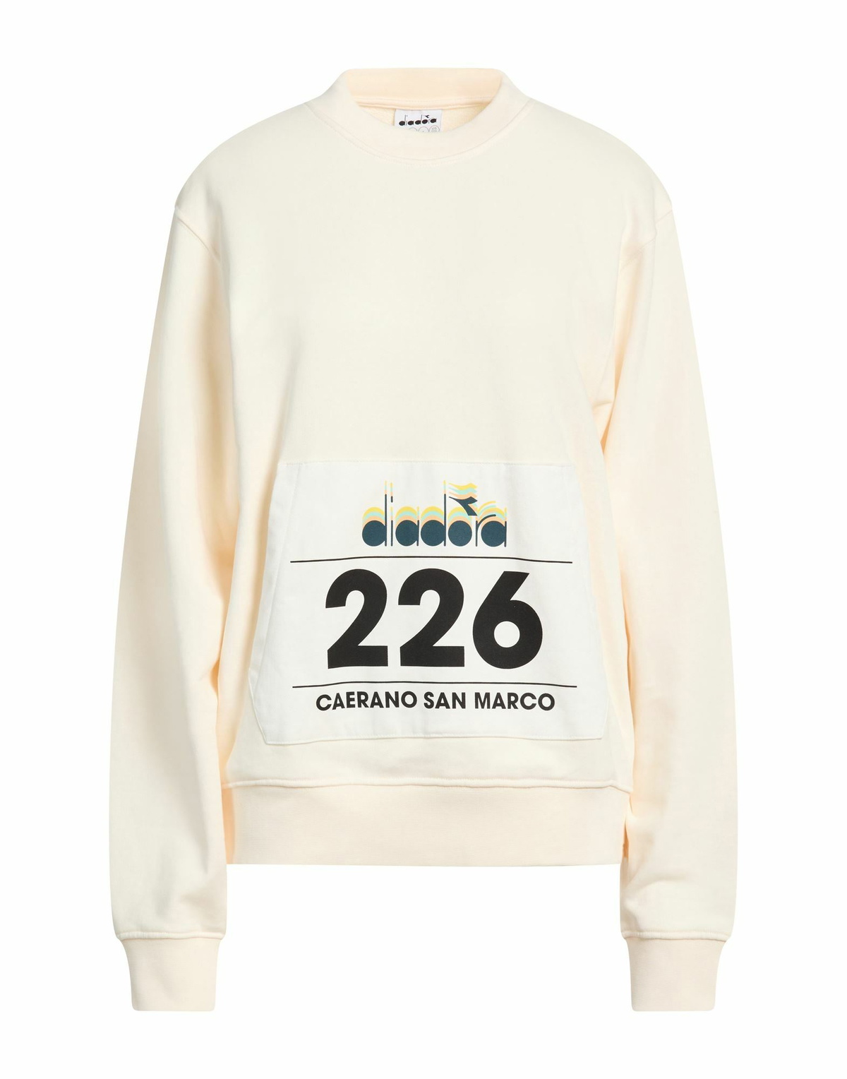 Diadora Womens Sweatshirt Cream