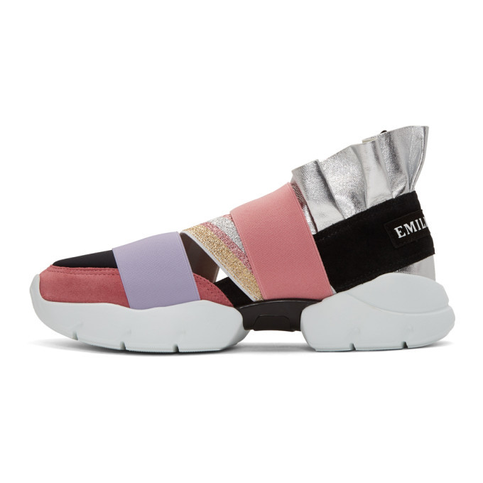 pink emilio pucci sneakers