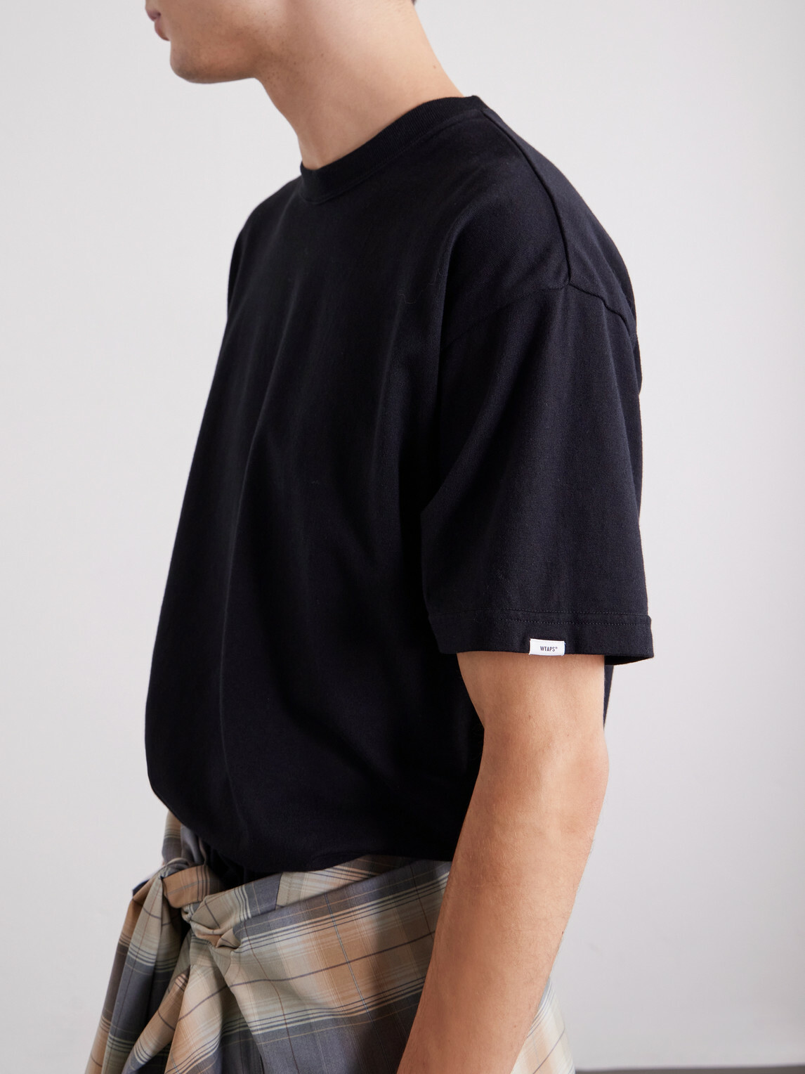 WTAPS - Sign-YD Cotton-Jersey T-Shirt - Black