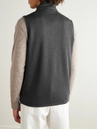 Peter Millar - Crown Recycled-Fleece Gilet - Gray