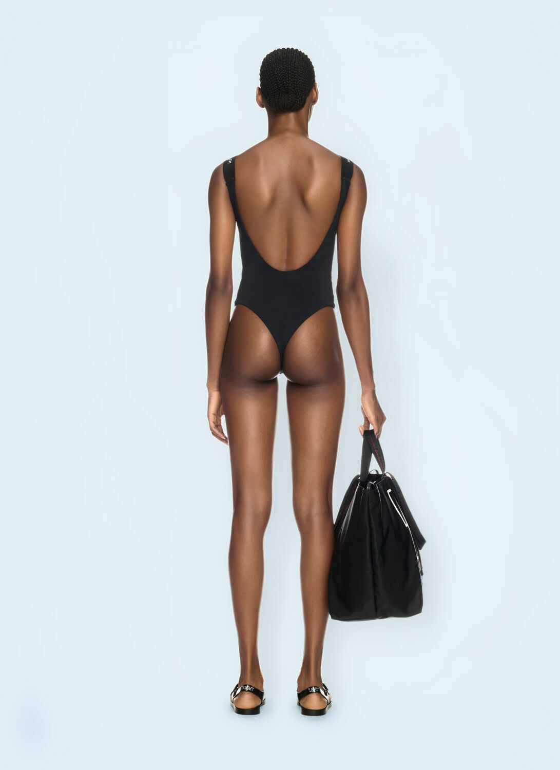OFF WHITE Logo Band Swimsuit