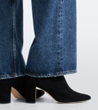 Manolo Blahnik Rosie suede ankle boots