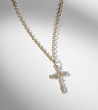 Sydney Evan 14kt gold (585/1000) pendant necklace with diamonds