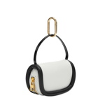 JW Anderson Women's Mini Bumper Bag in White/Black