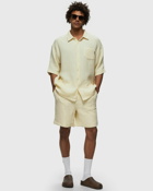 Daily Paper Enzi Seersucker Shorts Yellow - Mens - Casual Shorts