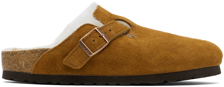 Photo: Birkenstock Tan Narrow Boston Loafers