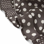 Damson Madder Women's Frill Edge Headscarf in Spot 