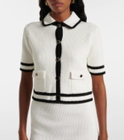 Nina Ricci Cotton-blend tweed cardigan