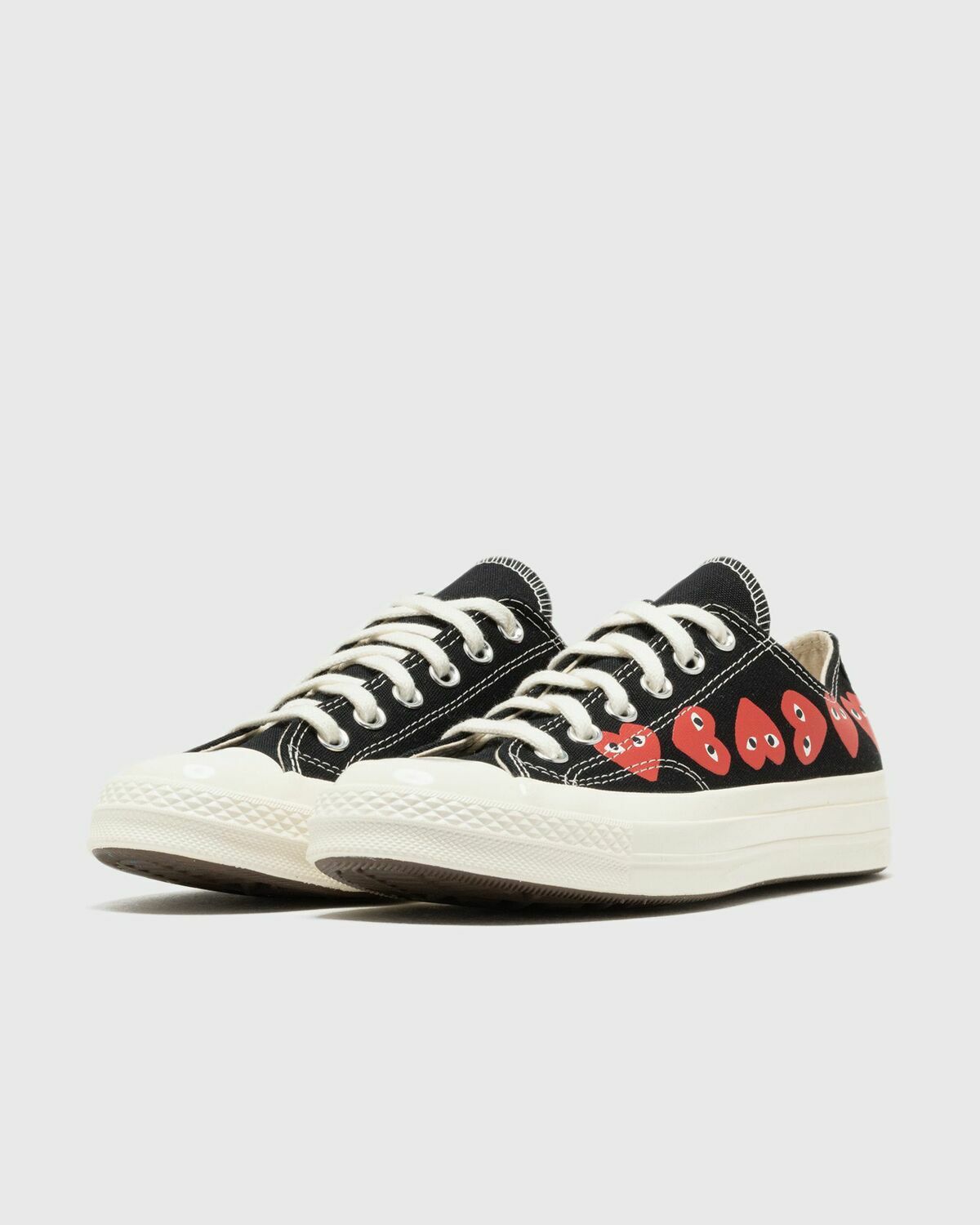 Comme des Garçons Play X CONVERSE Chuck Taylor'70 Multi Heart Low Top black/red Mens Lowtop