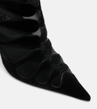Christian Louboutin Circus Max 100 suede ankle boots