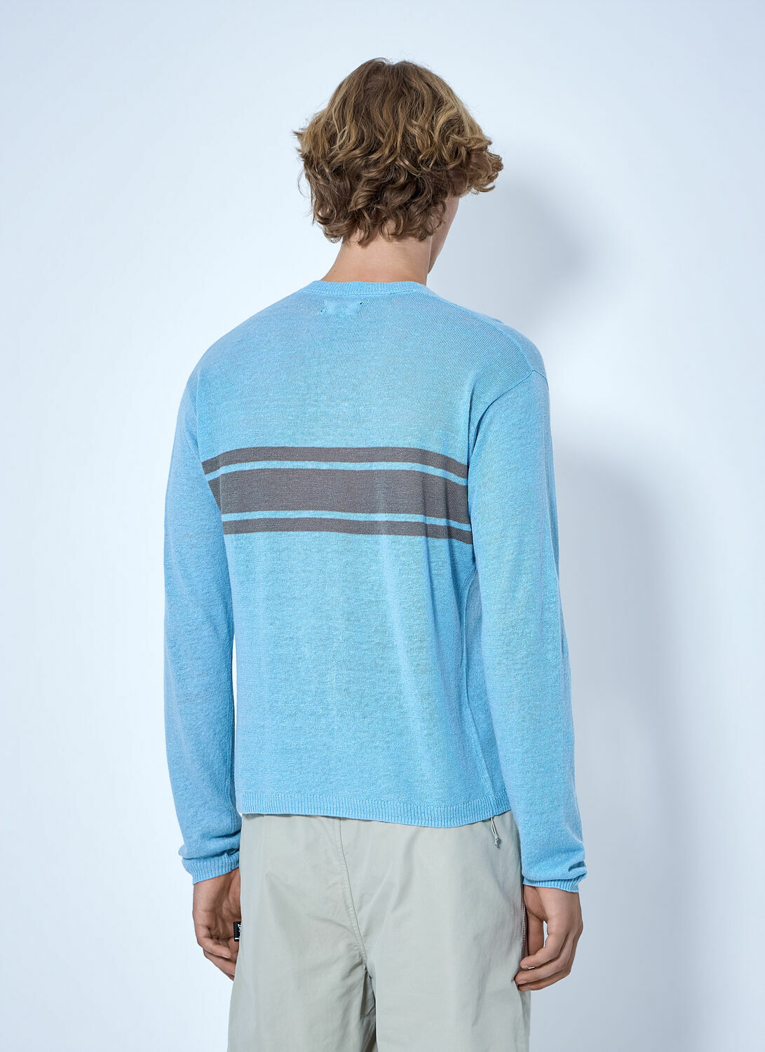 Stüssy Striped Crewneck Sweater