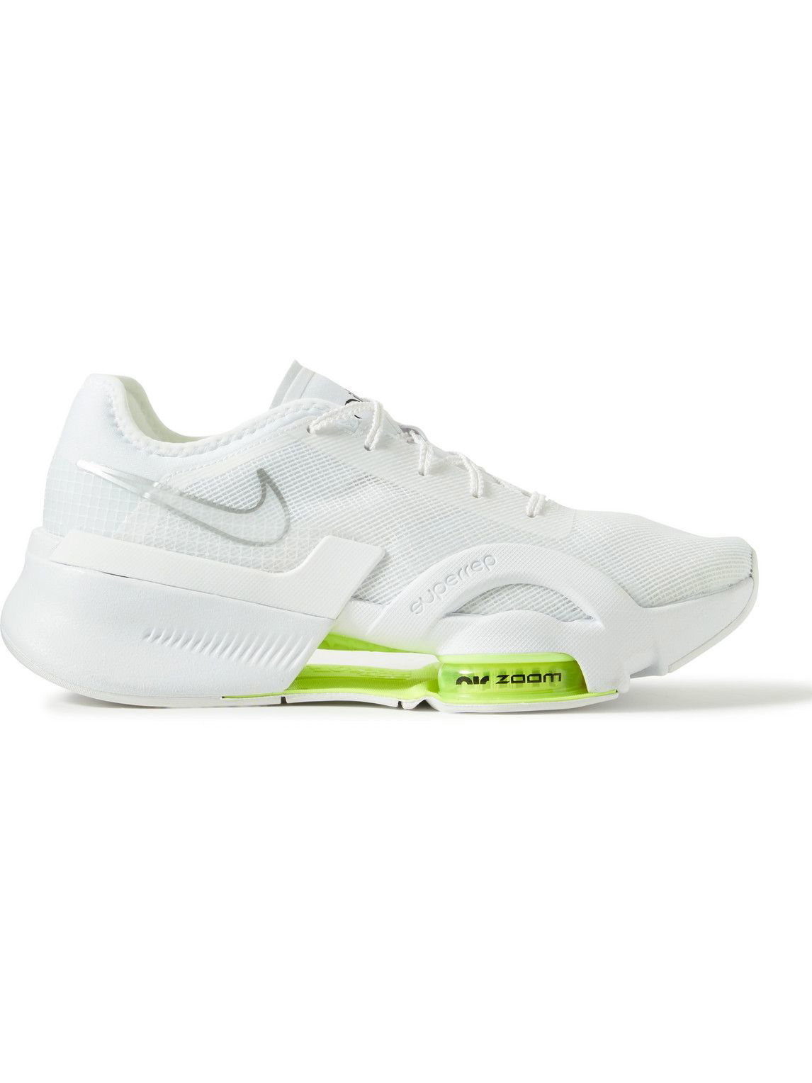 Delgado Pensionista Mil millones Nike Training - Air Zoom SuperRep 3 Mesh Sneakers - White Nike Training