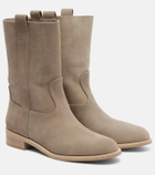 Aquazzura Cavalière suede ankle boots