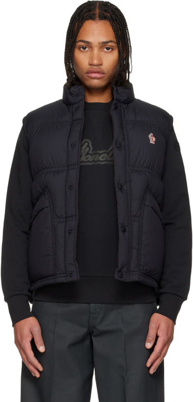 Photo: Moncler Grenoble Black Aul Down Vest