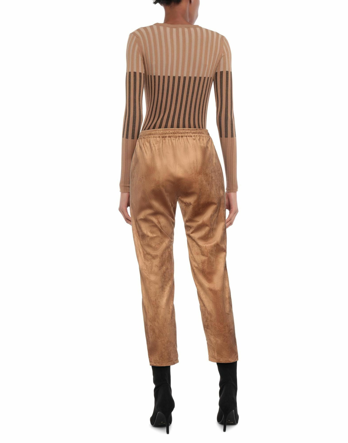 Manila Grace Womens Pants Camel