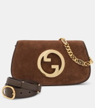 Gucci Gucci Blondie Small suede shoulder bag