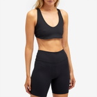 Joah Brown Women's Cross Back Bra Top in Onyx