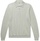 Saman Amel - Merino Wool Polo Shirt - Neutrals