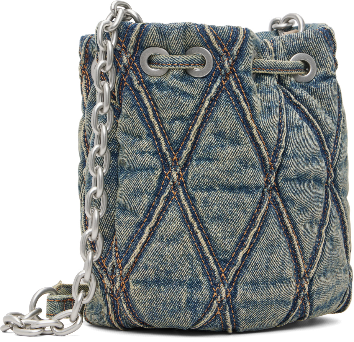 Diesel Blue Charm-D Bucket S Bag