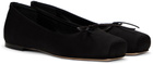Aeyde Black Gabriella Ballerina Flats
