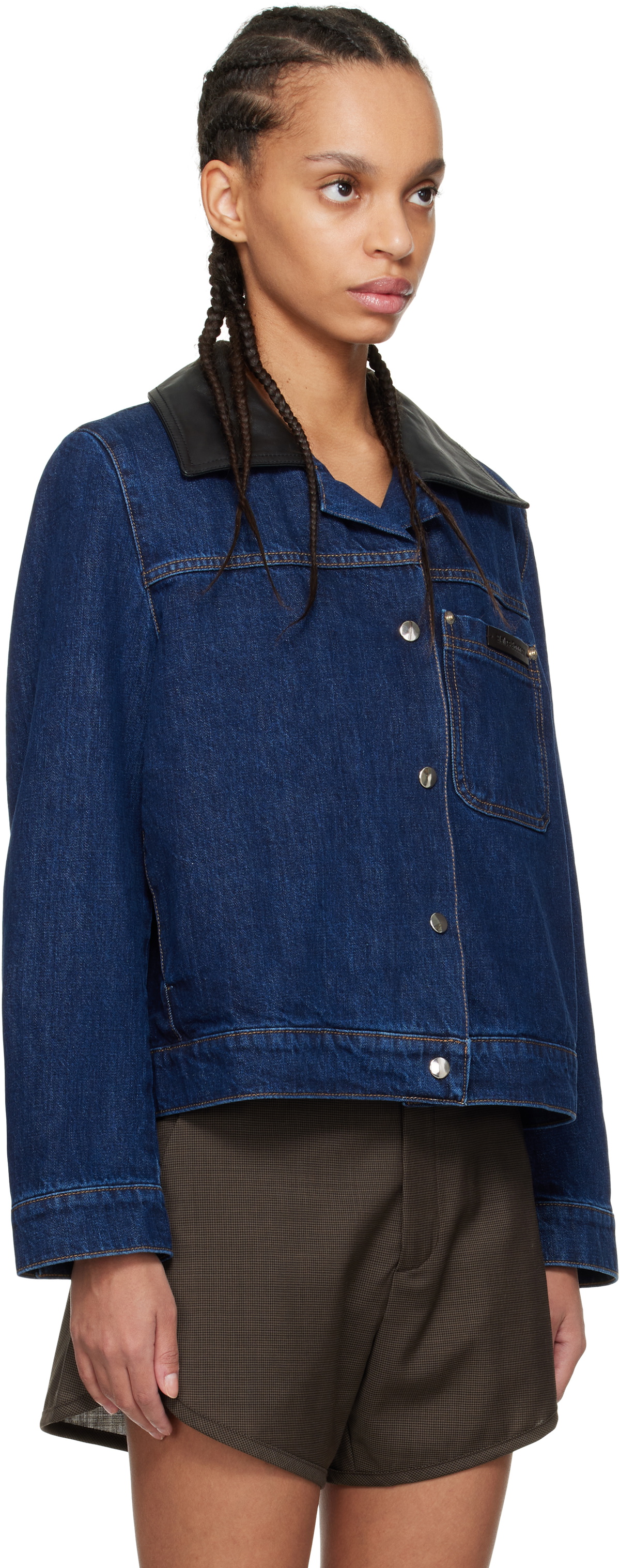 Wales Bonner Blue Sea Denim Jacket