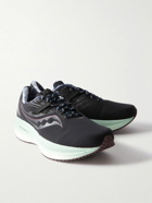 Saucony - Triumph 20 Rubber-Trimmed Ripstop Running Sneakers - Black