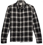 SIMON MILLER - Checked Wool-Blend Shirt - Men - Black