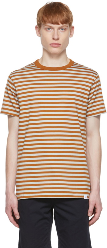 Photo: Norse Projects Orange Niels T-Shirt