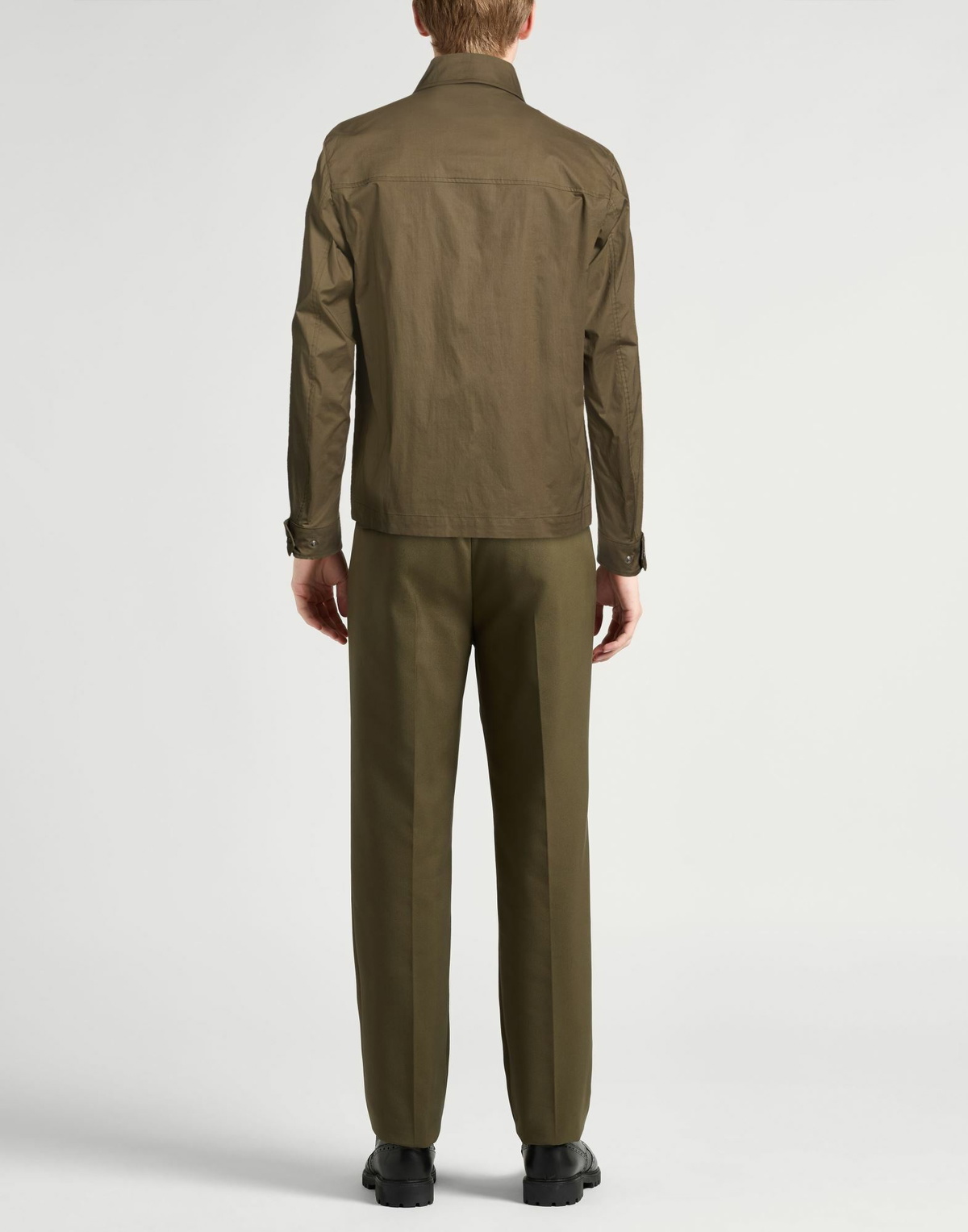 Herno Mens Jacket Military in Green