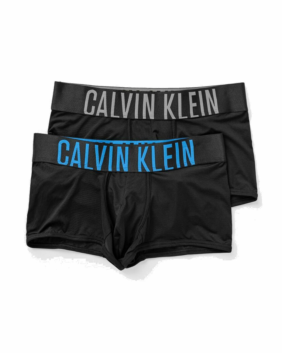 Photo: Calvin Klein Underwear Low Rise Trunk 2 Pack Black - Mens - Boxers & Briefs