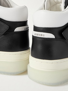 AMIRI - Stadium Leather High-Top Sneakers - Black