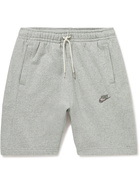 Nike - Cotton-Blend Jersey Shorts - Gray