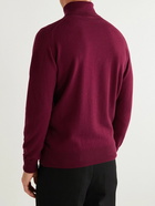 William Lockie - Oxton Slim-Fit Cashmere Rollneck Sweater - Burgundy