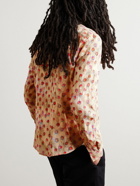 Acne Studios - Siza Floral-Print Fil Coupé Cotton Shirt - Neutrals