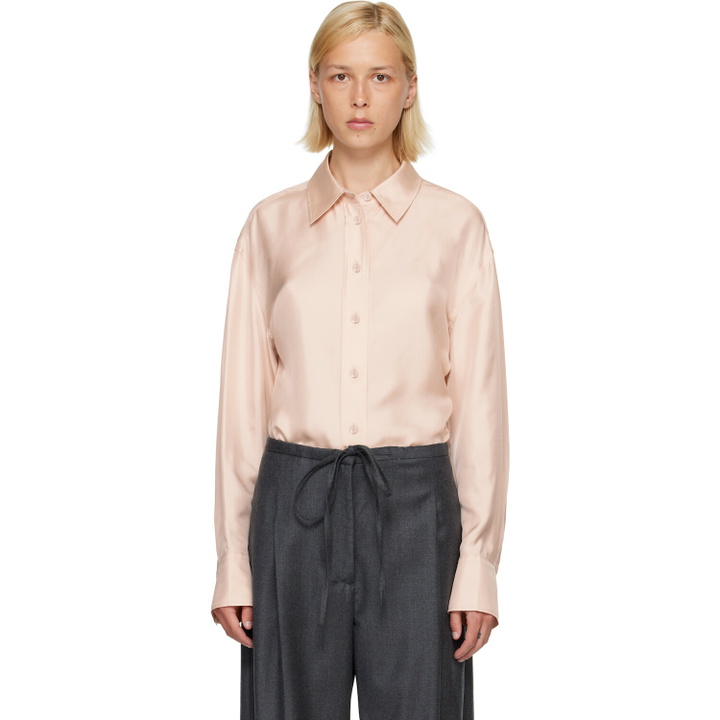 Photo: Róhe Pink Silk Shaped Shirt