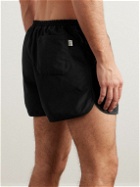 A Kind Of Guise - Gili Straight-Leg Short-Length Recycled Swim Shorts - Black