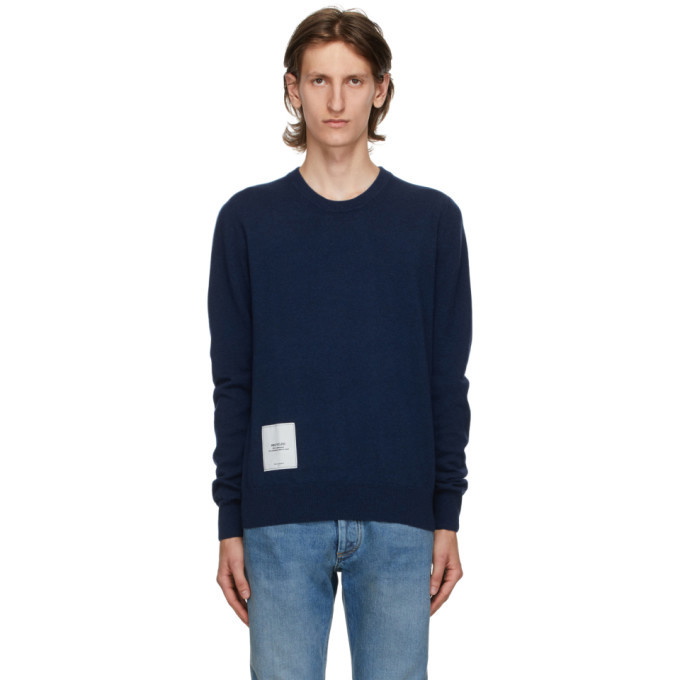 Photo: Maison Margiela Blue Cashmere Sweater