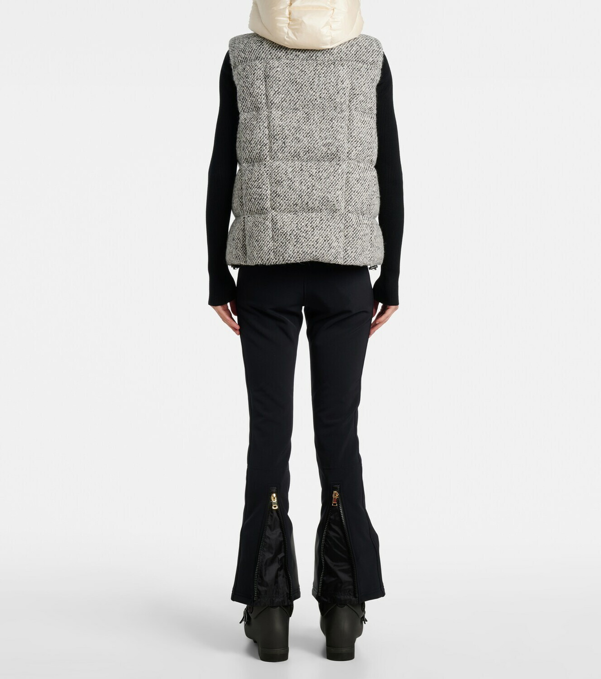 Bogner Falka tweed down vest