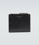 Givenchy - Logo embossed leather wallet