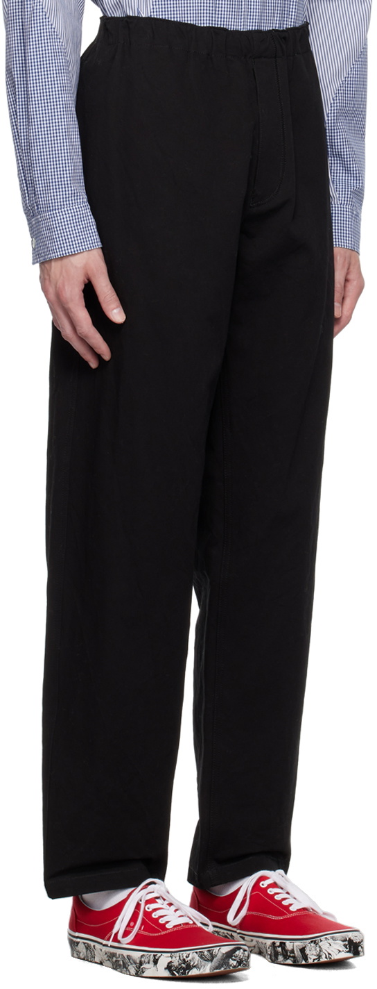 the Shepherd UNDERCOVER Black Embroidered Trousers