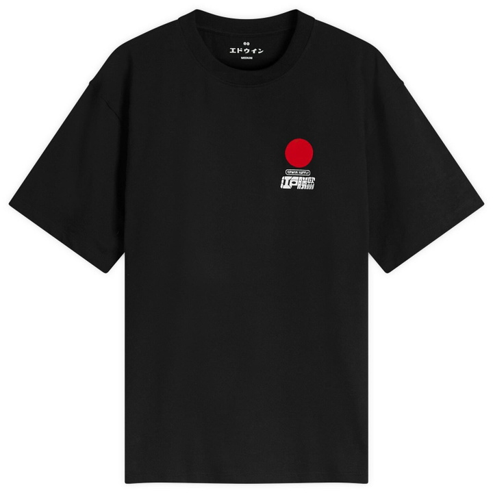 Photo: Edwin Men's Sun T-Shirt in Black