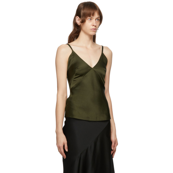 Haider Ackermann Khaki Kuiper Camisole