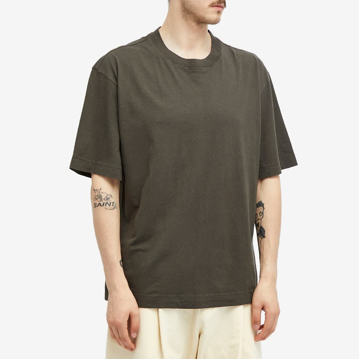 MHL by Margaret Howell Men's Simple T-Shirt in Assam