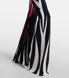 Roberto Cavalli Printed halterneck jumpsuit