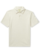 DE BONNE FACTURE - Cotton-Terry Polo Shirt - Neutrals