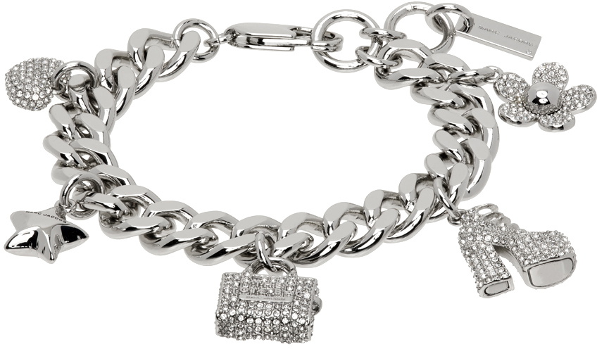 ブレスレット Balloon Bracelet - Marc Jacobs - l - Silver Marc Jacobs: 'The Marc Jacobs Balloon' Bracelet | SSENSE