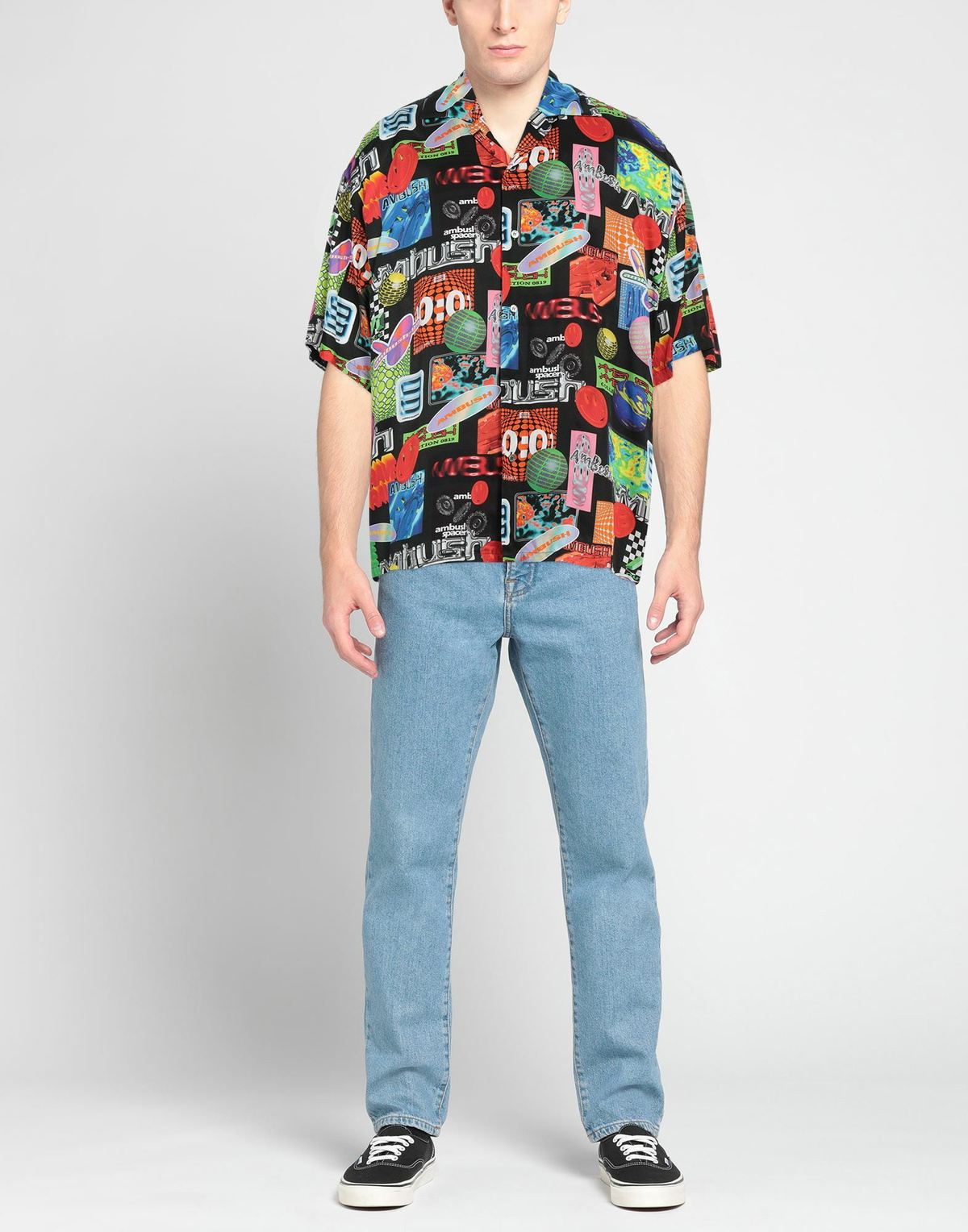 Ambush Mens Shirt in Black