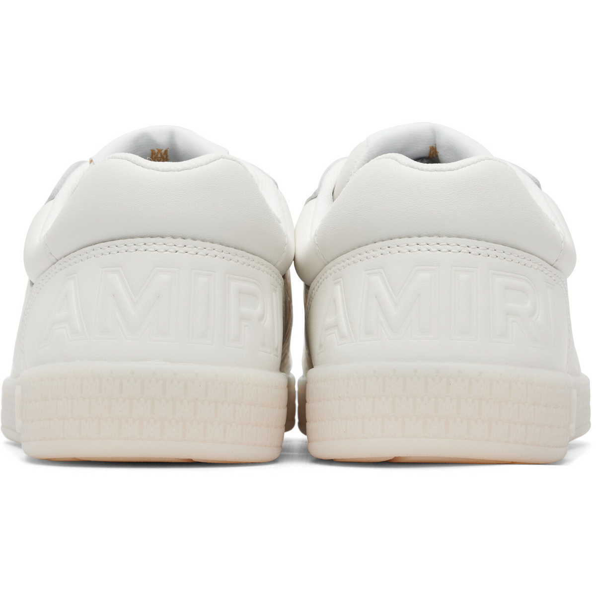 AMIRI White BLVD Sneakers