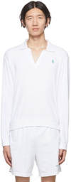 Sporty & Rich White 'SRC' Polo