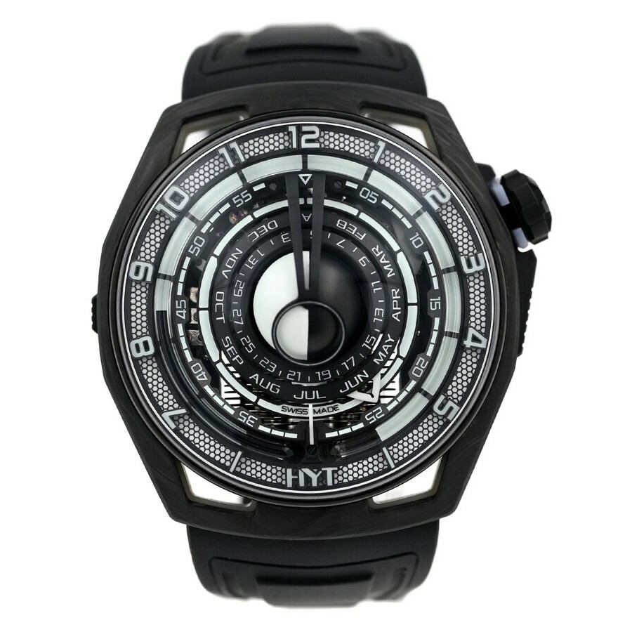 HYT Moon Runner Black Dial Mens Watch H02800-A